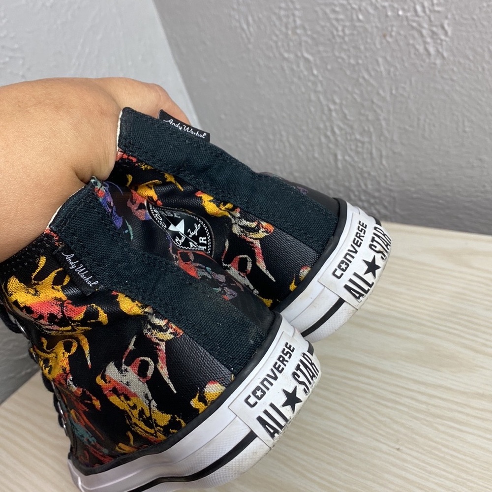 Converse Andy Warhol High Top Sneakers size 3.5 5.5 - Picture 6 of 9